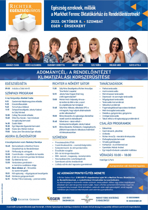 Richter Egészségváros program 