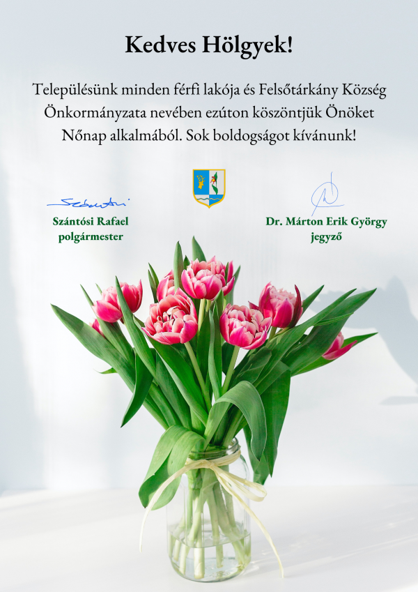 Nőnapi köszöntő