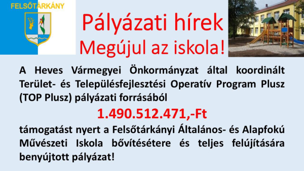 Pályázati hírek